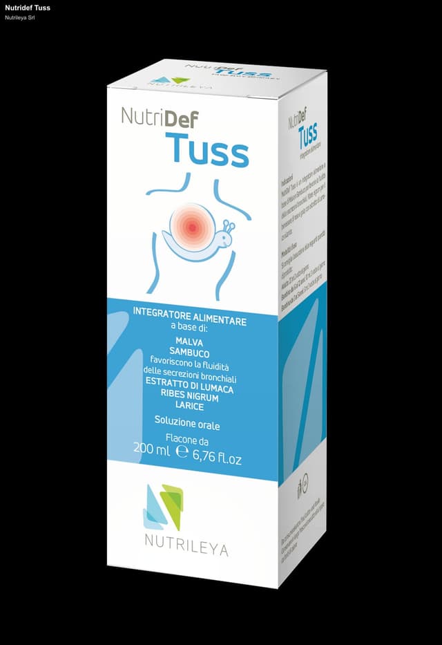 Nutrileya Srl sell "Nutridef Tuss"