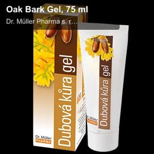 Dr. Müller Pharma s. r. o. sell "Oak Bark Gel, 75 ml"