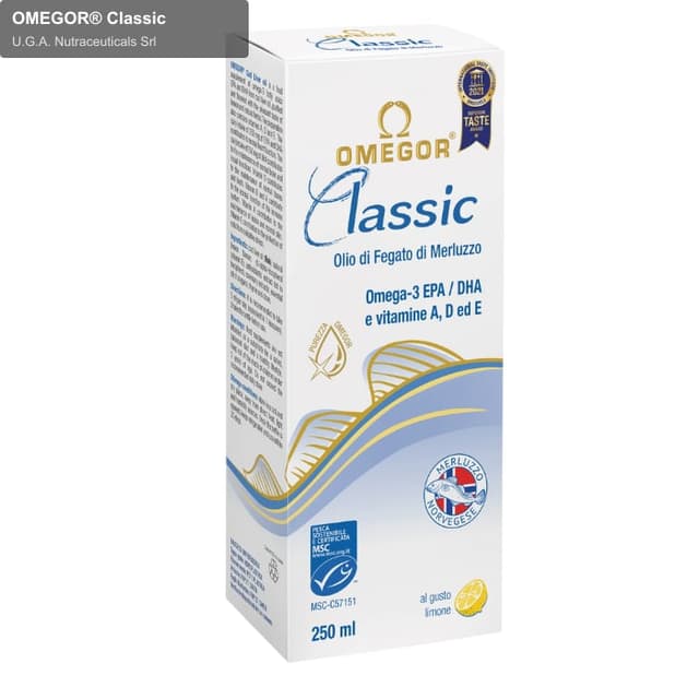 U.G.A. Nutraceuticals Srl sell "OMEGOR® Classic"