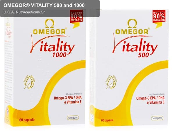 U.G.A. Nutraceuticals Srl sell "OMEGOR® VITALITY 500 and 1000"