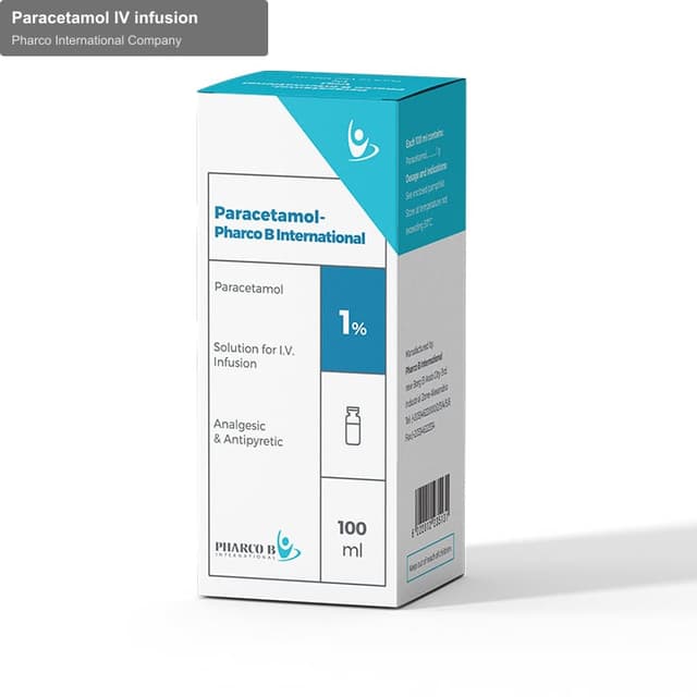 Pharco International Company sell "Paracetamol IV infusion"