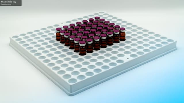 Relais Industries sell "Pharma Vials Tray"