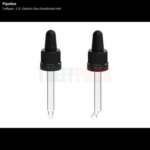 Treffpack - C.E. Gätcke's Glas Gesellschaft mbH sell "Pipettes"