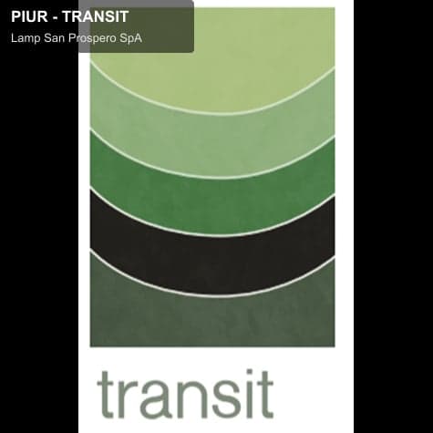 Lamp San Prospero SpA sell "PIUR - TRANSIT"