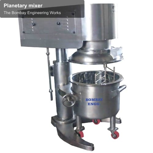 The Bombay Engineering Works sell "Planetary mixer"
