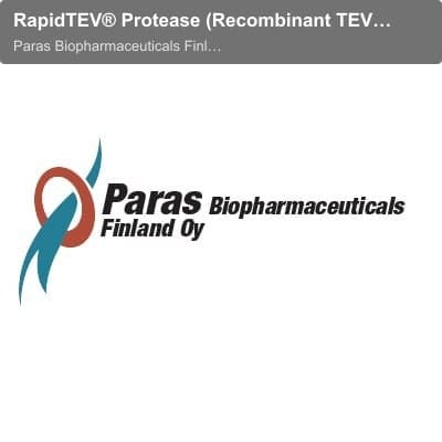 Paras Biopharmaceuticals Finland Oy sell "RapidTEV® Protease (Recombinant TEV Protease)"