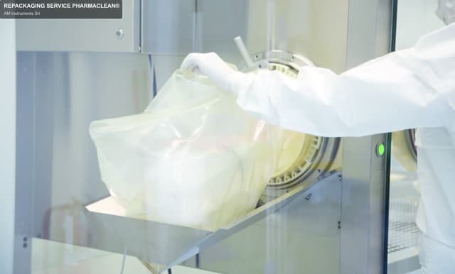 AM Instruments Srl sell "REPACKAGING SERVICE PHARMACLEAN®"