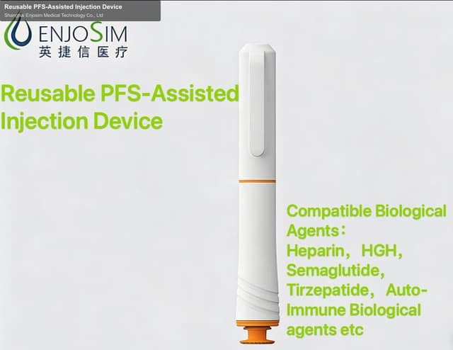 Shanghai Enjosim Medical Technology Co., Ltd sell "Reusable PFS-Assisted Injection Device"