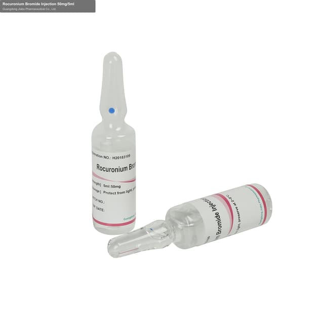 Guangdong Jiabo Pharmaceutical Co., Ltd. sell "Rocuronium Bromide Injection  50mg/5ml"