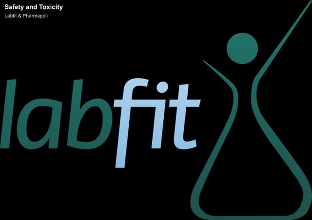 Labfit & Pharmapoli sell "Safety and Toxicity"