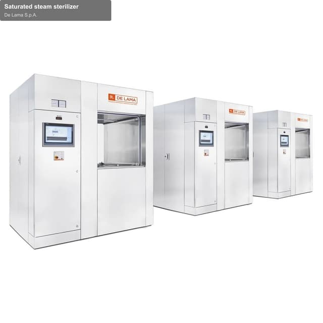 De Lama S.p.A. sell "Saturated steam sterilizer"