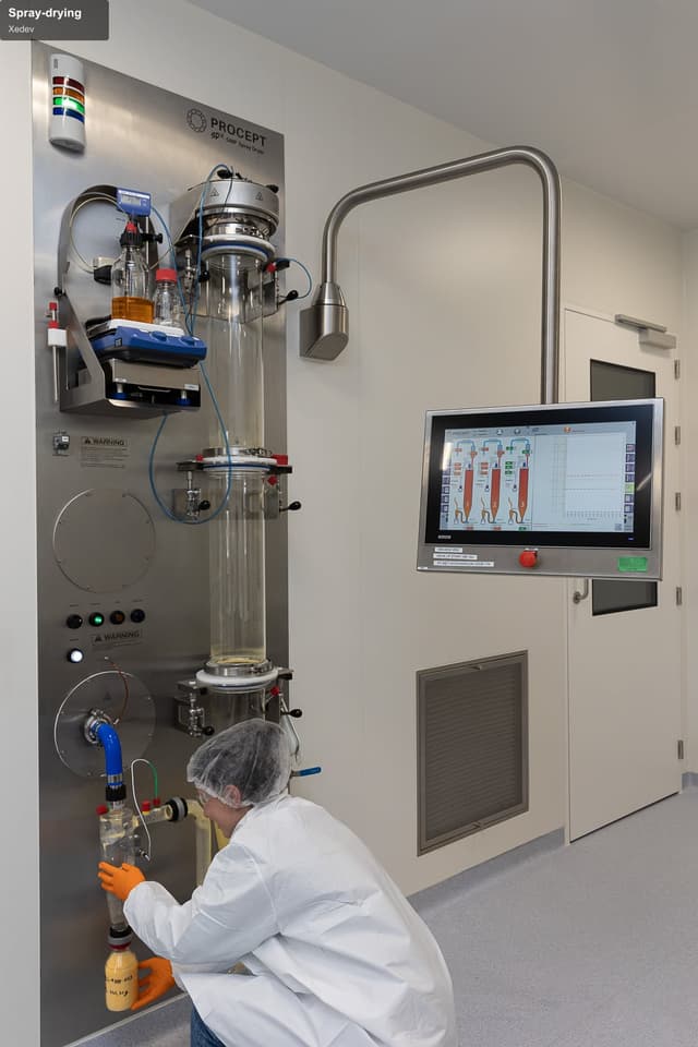 Xedev sell "Spray-drying"