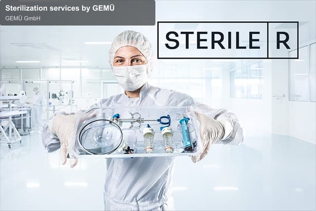 GEMÜ GmbH sell "Sterilization services by GEMÜ"