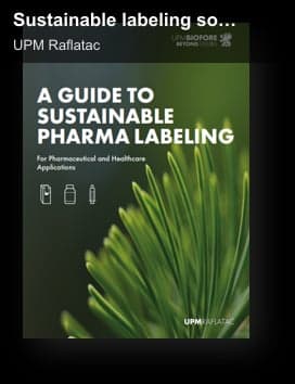 UPM Raflatac sell "Sustainable labeling solutions"