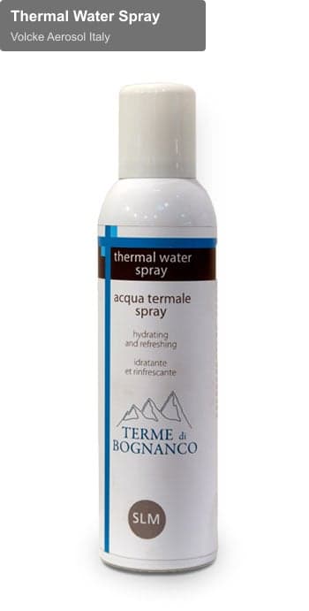 Volcke Aerosol Italy sell "Thermal Water Spray"