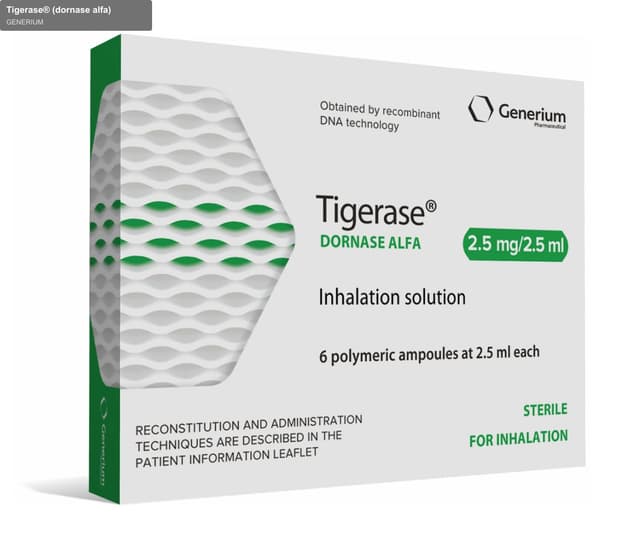GENERIUM sell "Tigerase® (dornase alfa)"