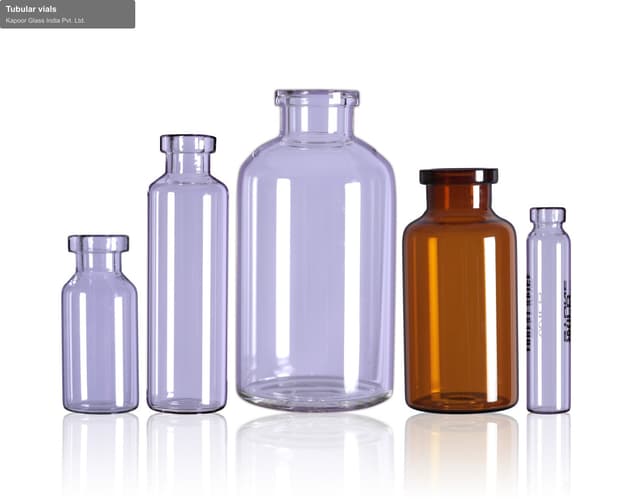 Kapoor Glass India Pvt. Ltd. sell "Tubular vials"