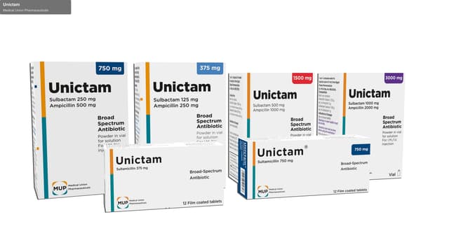 Medical Union Pharmaceuticals sell "Unictam"