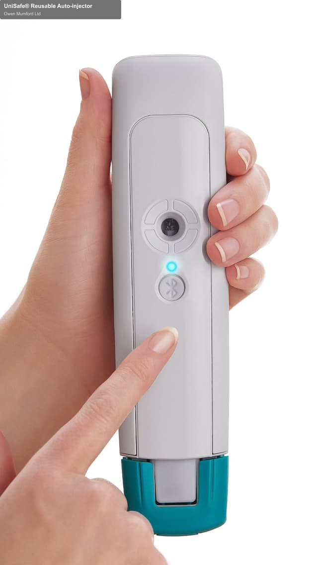 Owen Mumford Ltd sell "UniSafe® Reusable Auto-injector"
