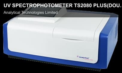 Analytical Technologies Limited sell "UV SPECTROPHOTOMETER TS2080 PLUS(DOUBLE BEAM)"