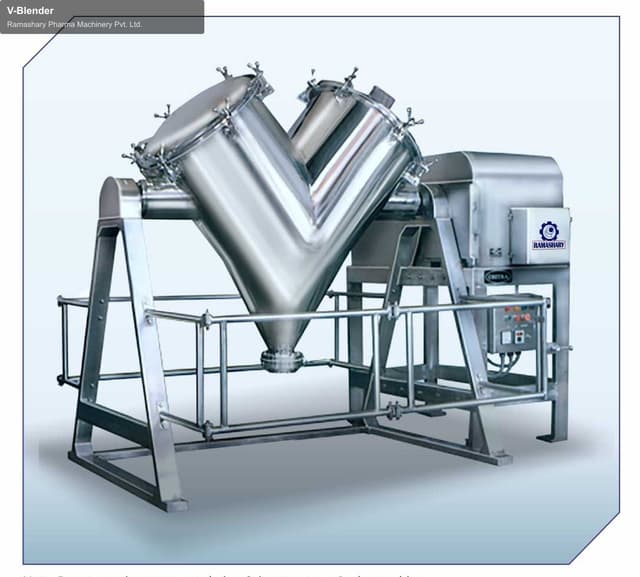 Ramashary Pharma Machinery Pvt. Ltd. sell "V-Blender"