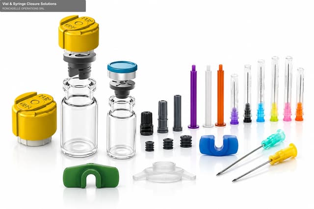 RONCADELLE OPERATIONS SRL sell "Vial & Syringe Closure Solutions"