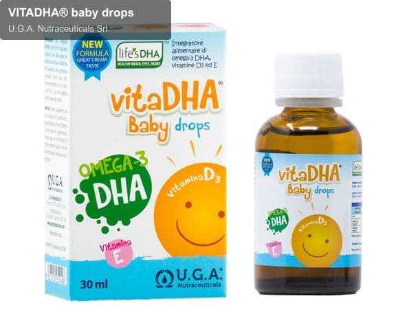 U.G.A. Nutraceuticals Srl sell "VITADHA® baby drops"