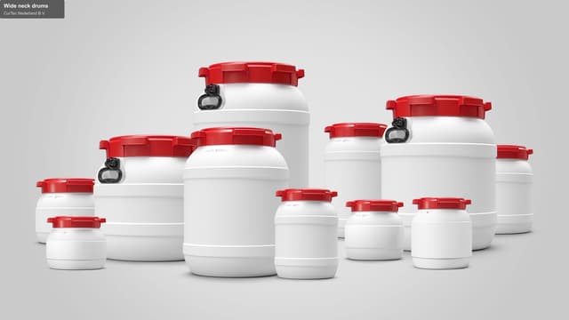 CurTec Nederland B.V sell "Wide neck drums"