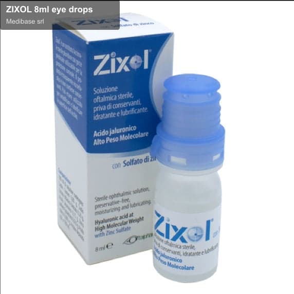 Medibase srl sell "ZIXOL 8ml eye drops"