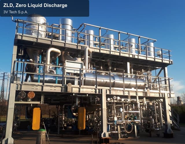 3V Tech S.p.A. sell "ZLD, Zero Liquid Discharge"