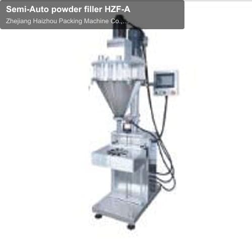 Semi-Auto powder filler HZF-A