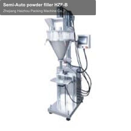 Semi-Auto powder filler HZF-B