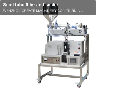 Semi tube filler and sealer