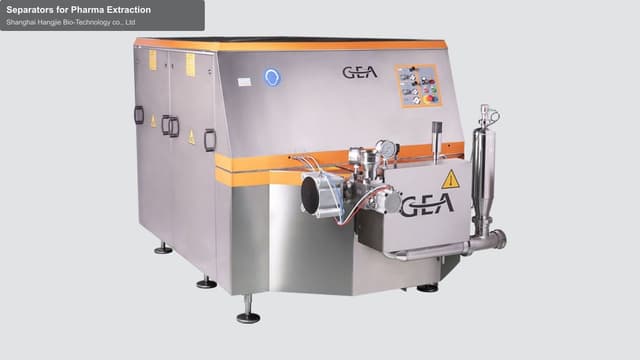 Separators for Pharma Extraction