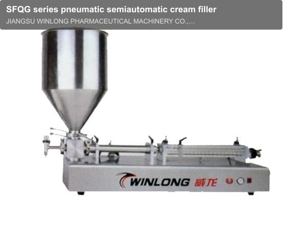 SFQG series pneumatic semiautomatic cream filler