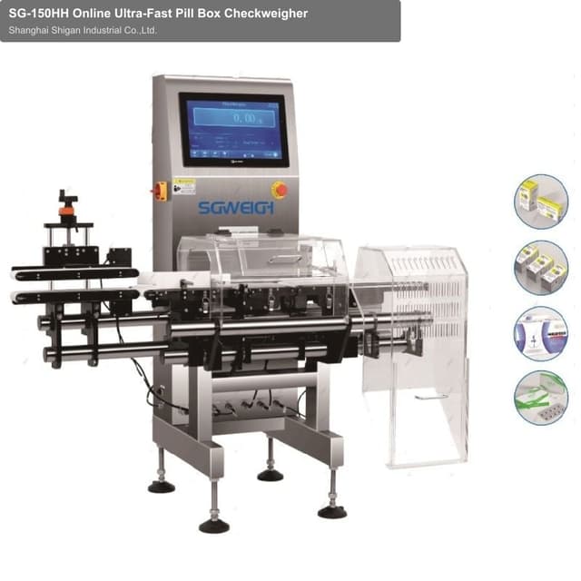 SG-150HH Online Ultra-Fast Pill Box Checkweigher
