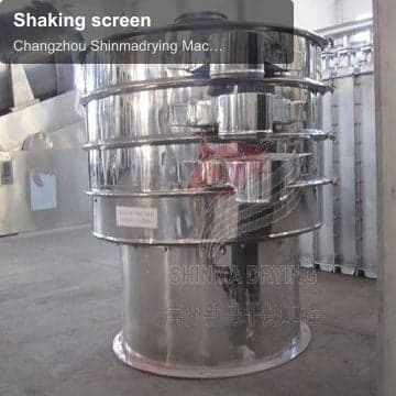 Shaking screen