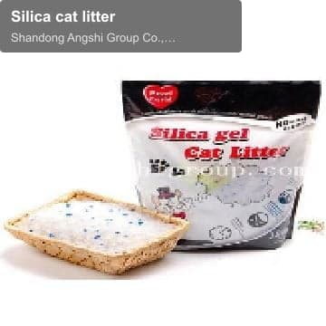 Silica cat litter