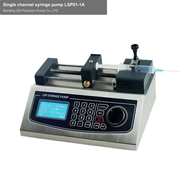 Single channel syringe pump LSP01-1A