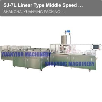 SJ-7L Linear Type Middle Speed Suppository Production Line