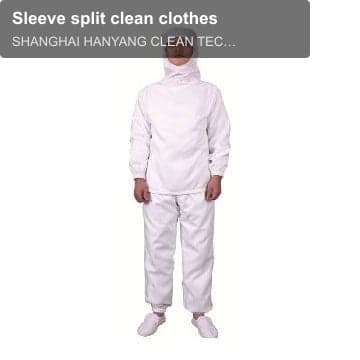 Sleeve split clean clothes