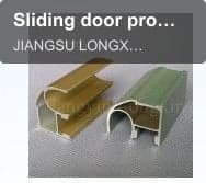 Sliding door profile