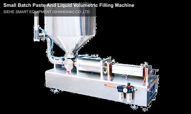 Small Batch Paste And Liquid Volumetric Filling Machine