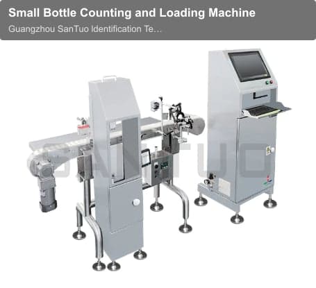 Small Bottle Counting and Loading Machine