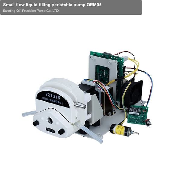 Small flow liquid filling peristaltic pump OEM05