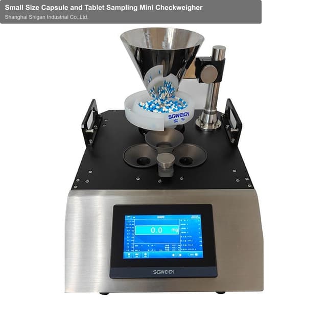 Small Size Capsule and Tablet Sampling Mini Checkweigher