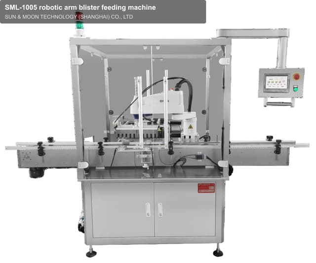 SML-1005 robotic arm blister feeding machine