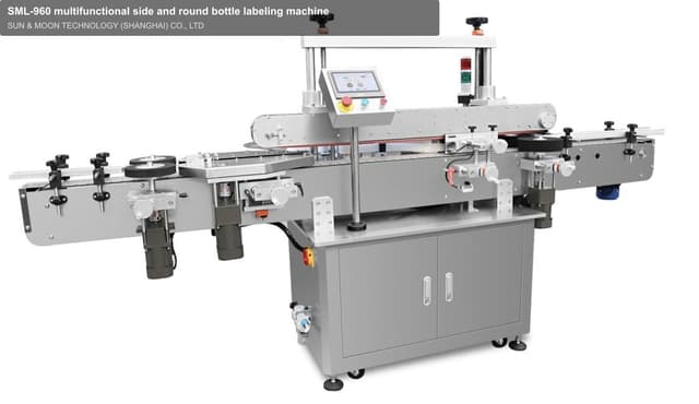 SML-960 multifunctional side and round bottle labeling machine