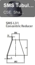 SMS Tubular Items SMS L31Concentric Reducer