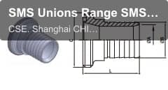 SMS Unions Range SMS-15AHR HOSE ADAPTER